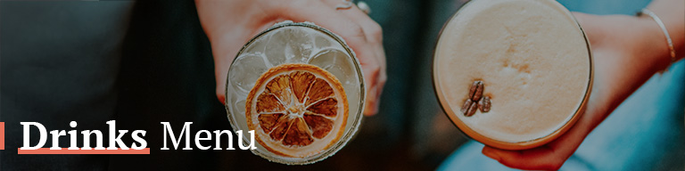 Drinks Menu at The Sun