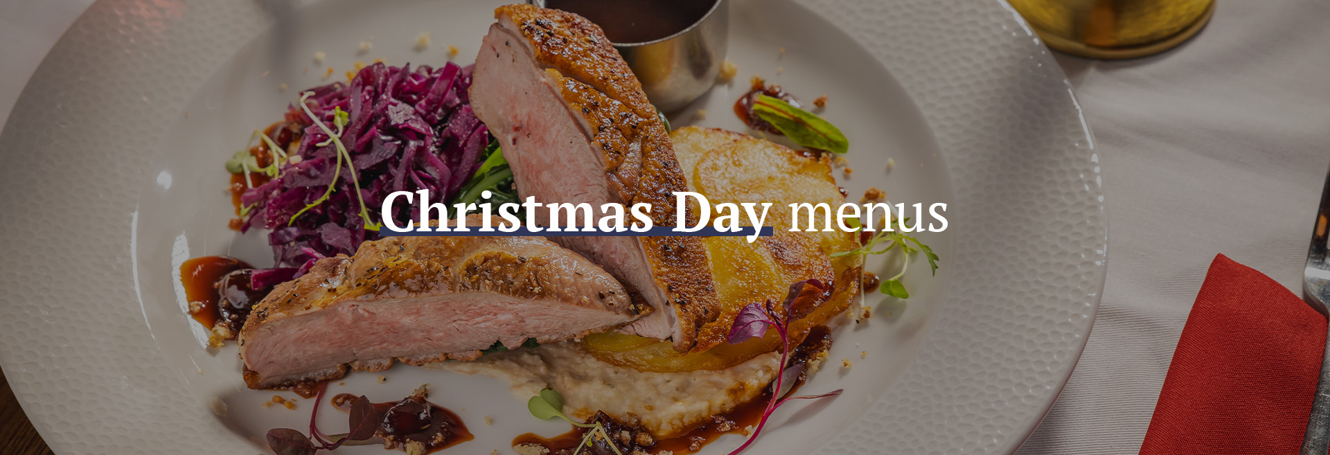 Christmas Day Menu at The Sun